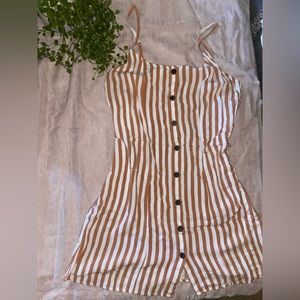 H&M dress - orange stripes fits loose 🧡